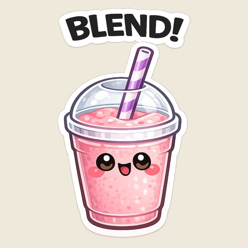 Kawaii Smoothie Mug BLEND
