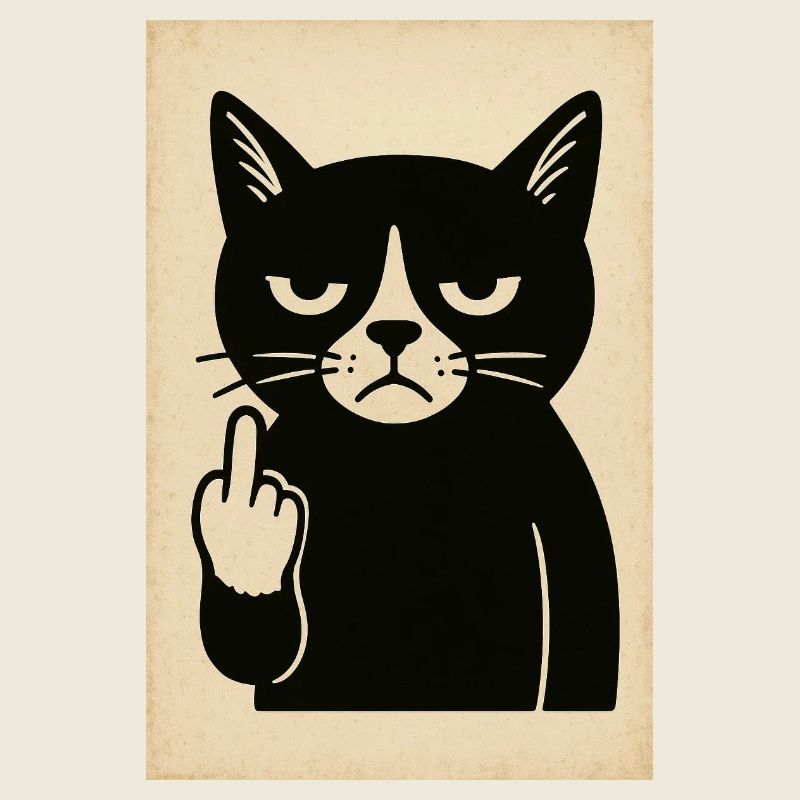 Grumpy Kitten
