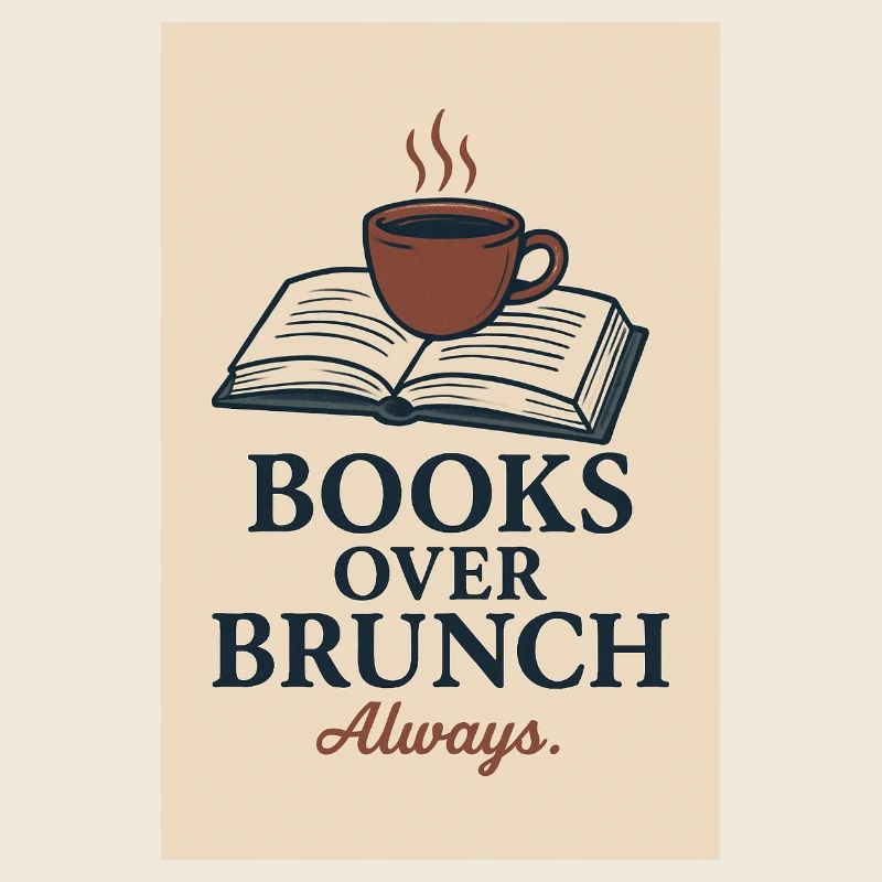 Kaffee und Bücher Motiv