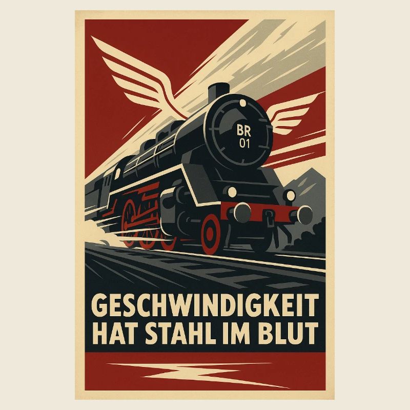 Railway speed has steel in its blood