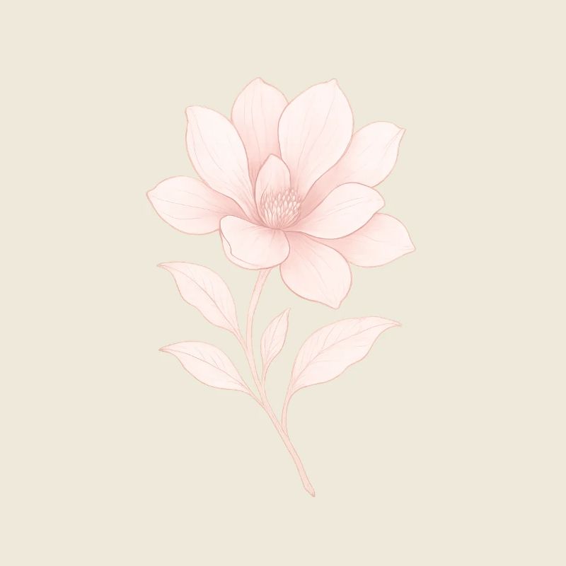 Pink Magnolia, Blossom