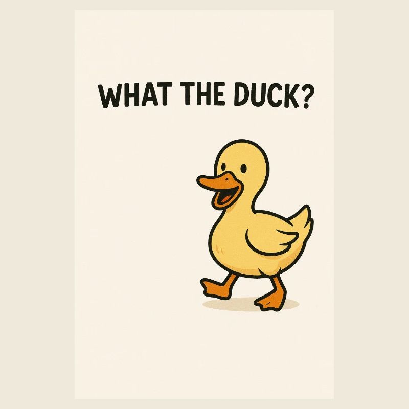 What the Duck – Verspielte Ente