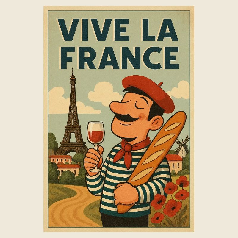 Es lebe das Vintage-Frankreich