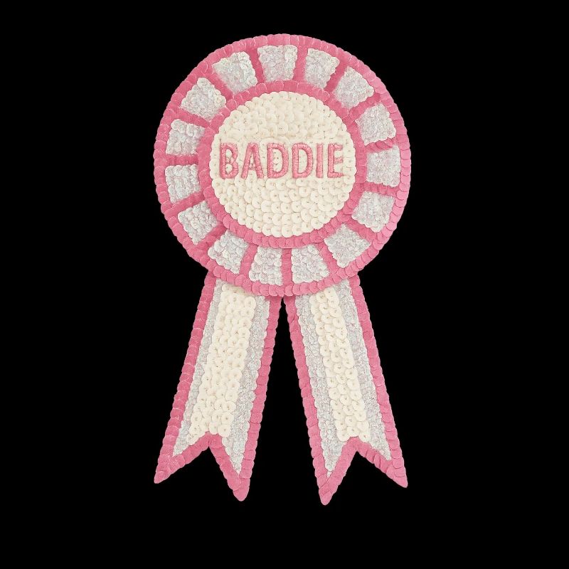 Baddie Rosette Appliqué