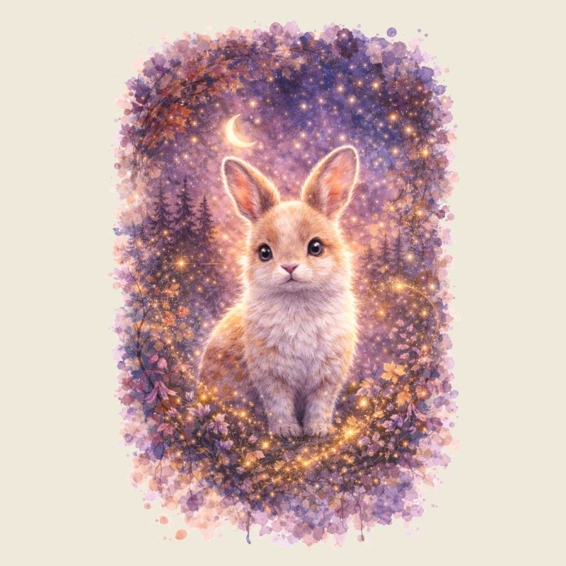 Lune du Lapin Mystique