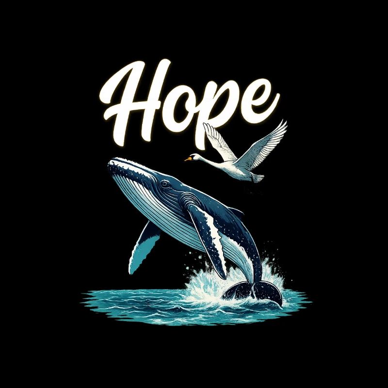 Hoffnung: Wal und Schwan Sprung, Hope