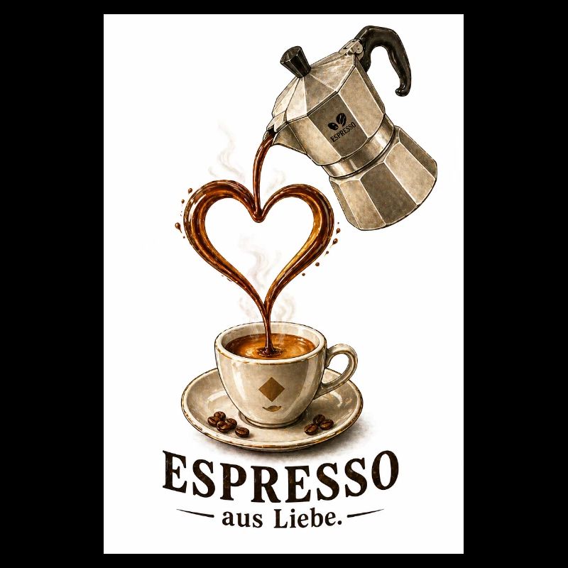 EspressoHerz aus Liebe
