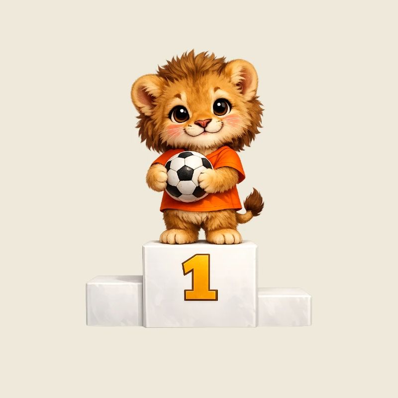 Bébé Lion a gagné