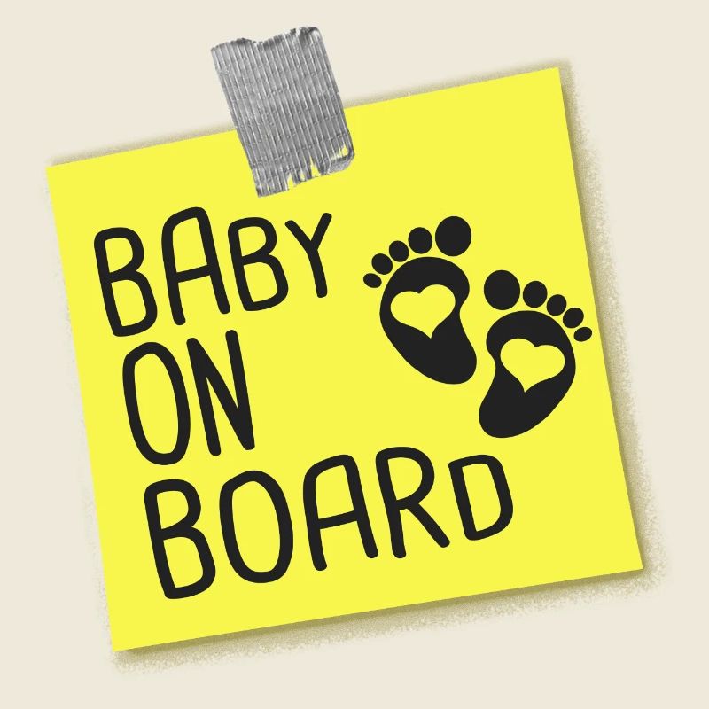 Baby an Bord