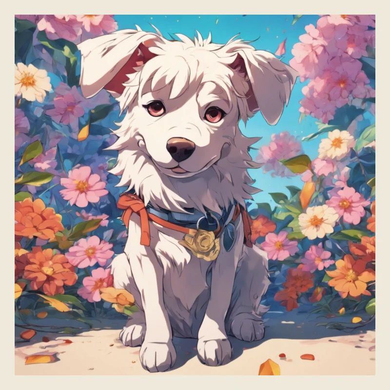 dog anime design