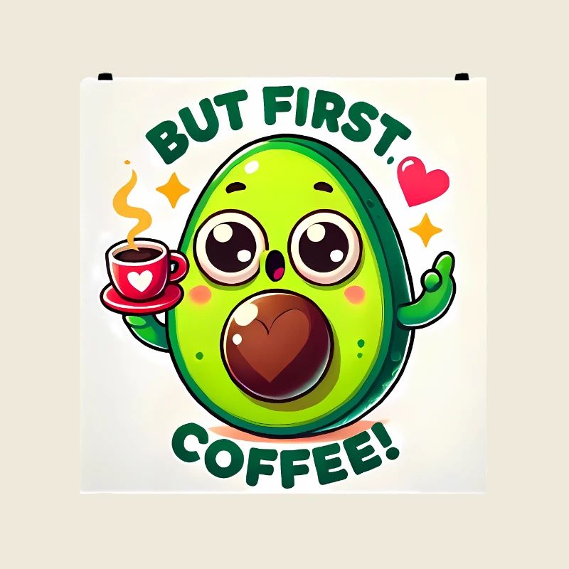 Funny Avocado Coffee Lover Shirt
