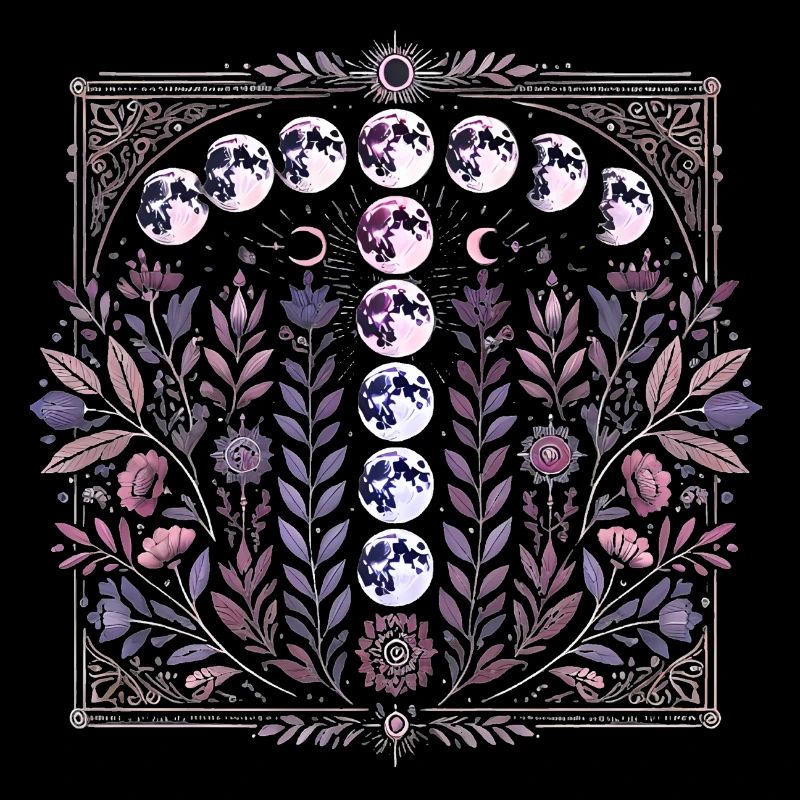Cosmic Blooms Lunar Blumendesign