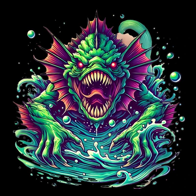 Aquatic Monster Tiefsee-Horror