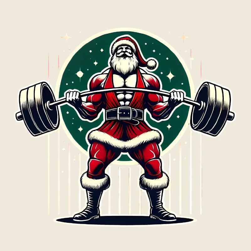 Santas Strong Snatch Powerlifting