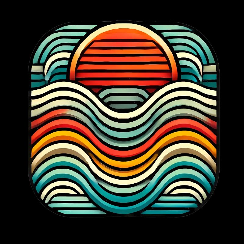 Conception rétro de club social