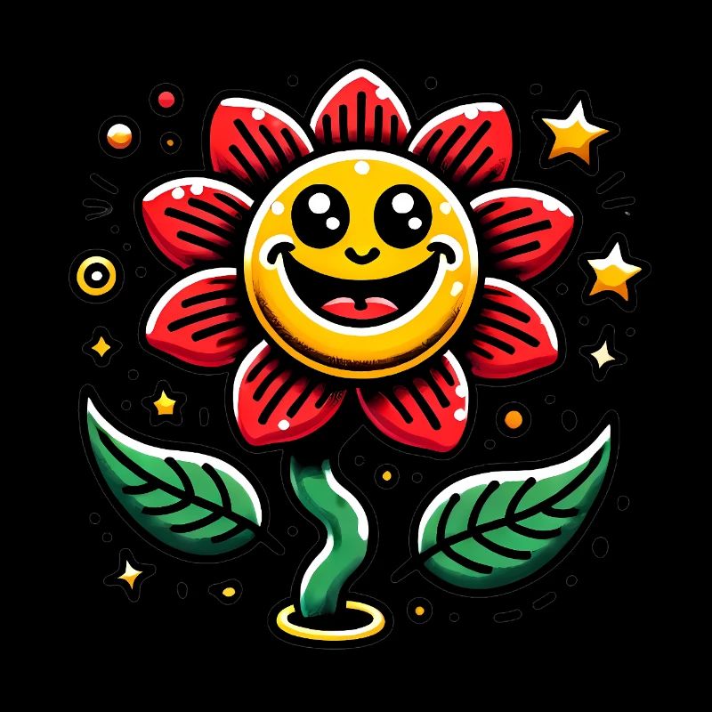 Umarme die wilde Schönheitsblume