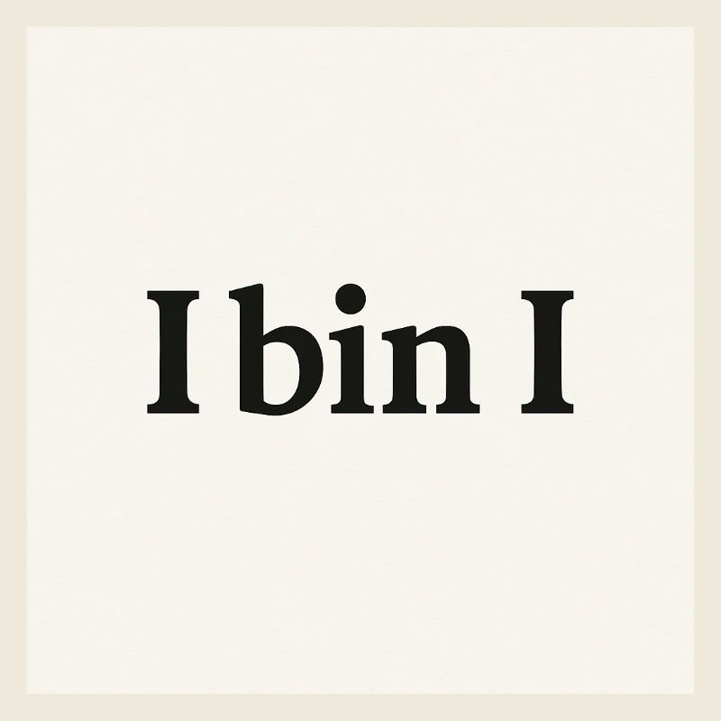Humorous I Am I Statement Design