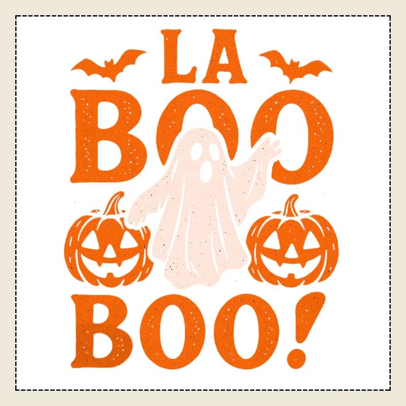 La Boo Boo Halloween Ghost