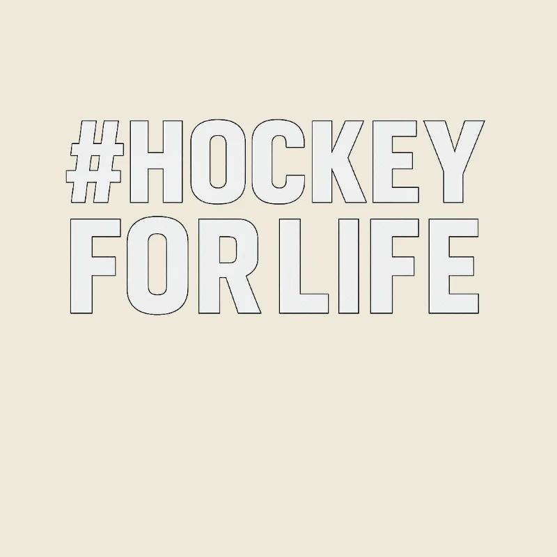 #HOCKEY FÜR DAS LEBEN WEISS
