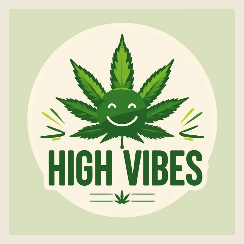 Joie verte à haute vibration