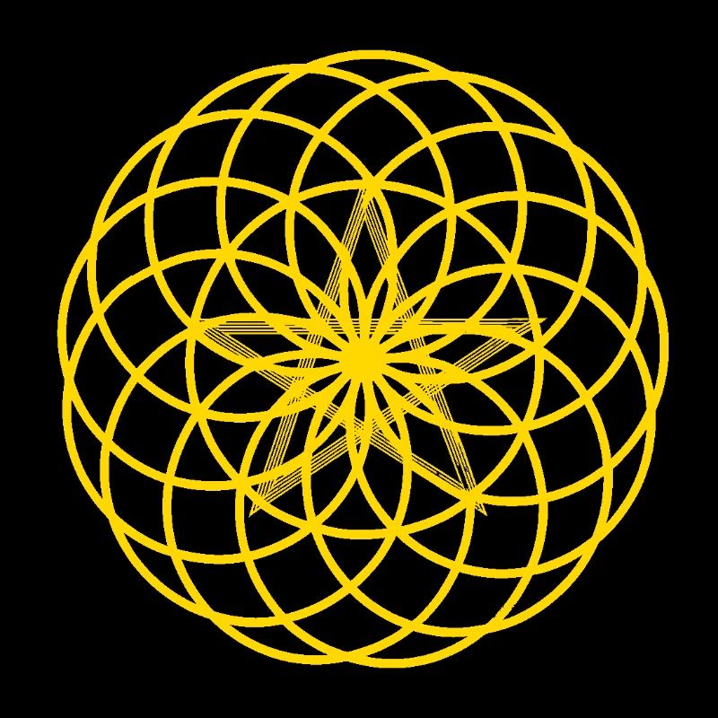 Lotus of Life + Pentagramm – Kraft & Schutz