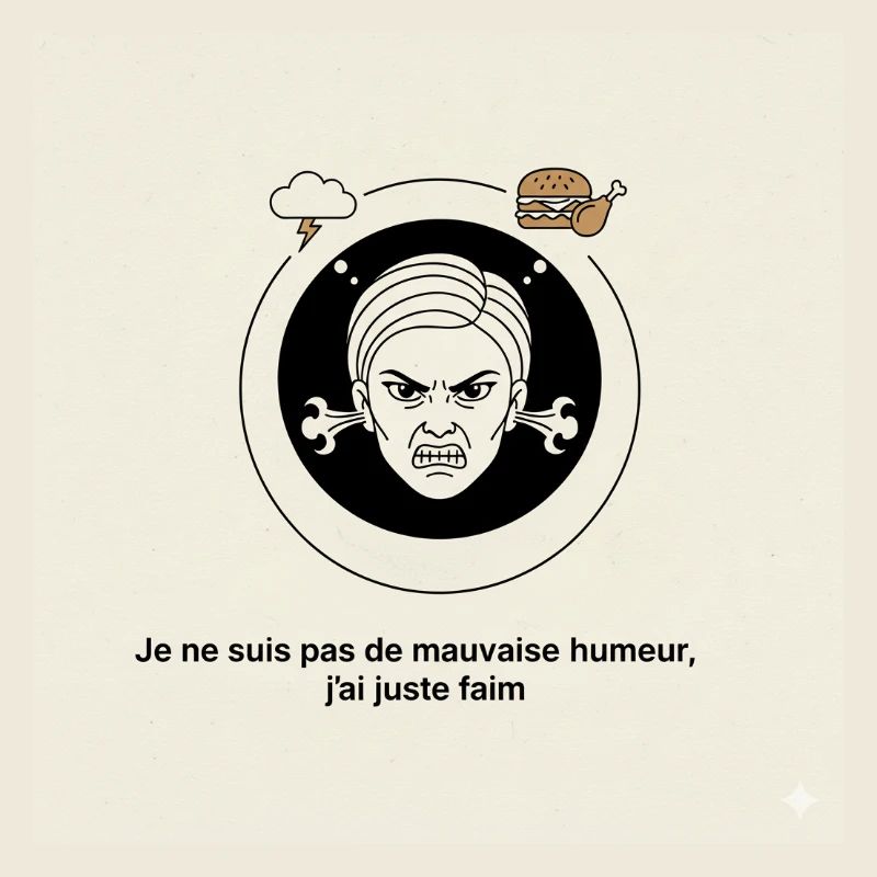 Furious Hunger: Angry Face und Snack