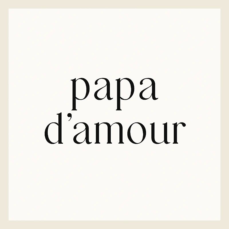 Papa d'amour
