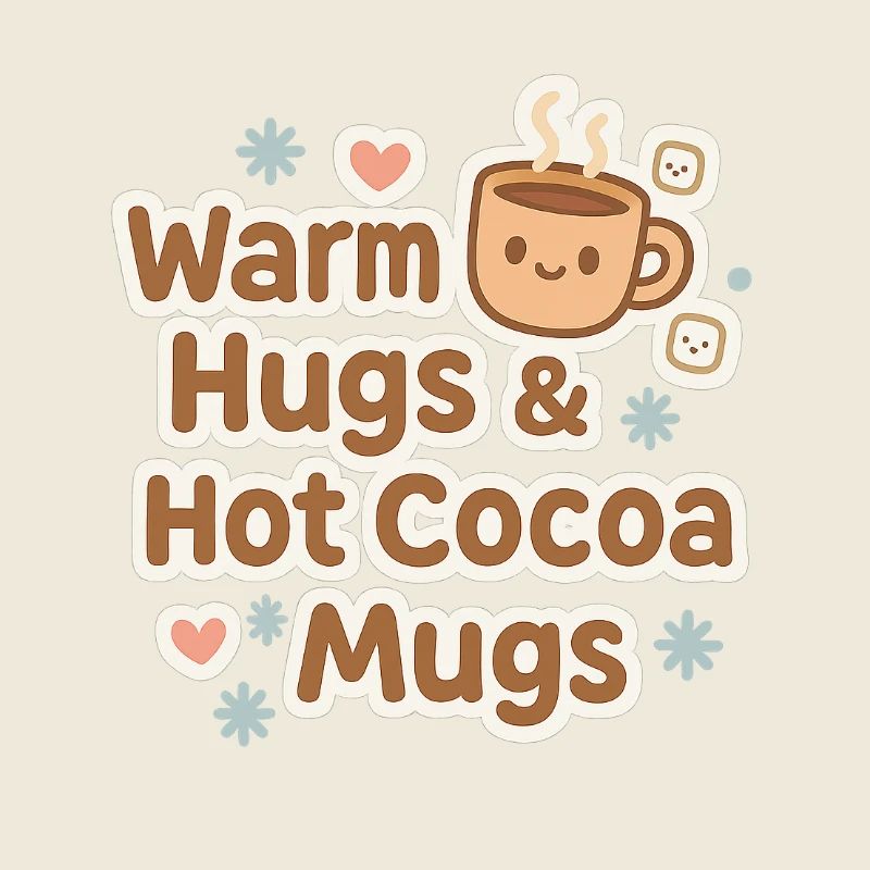 Warme Umarmungen Kakao Becher