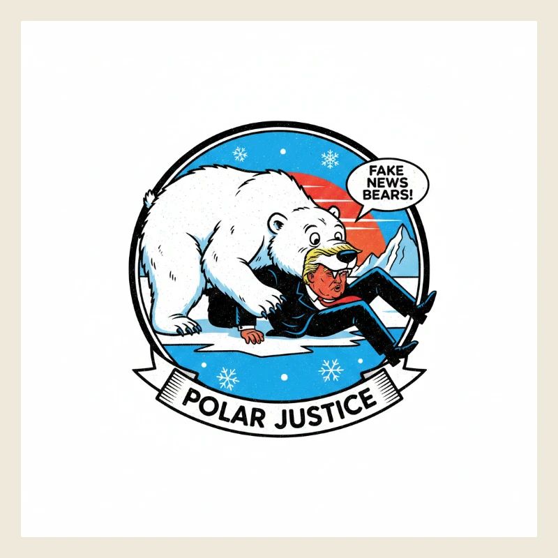 PolarJustice Karikatur
