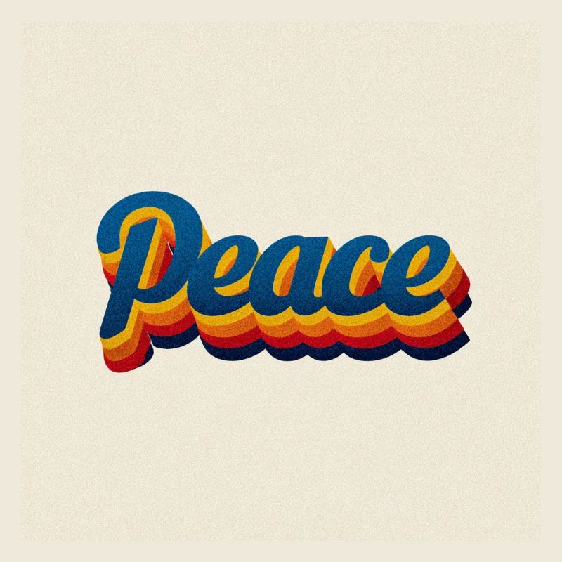 Peace Design des années 70