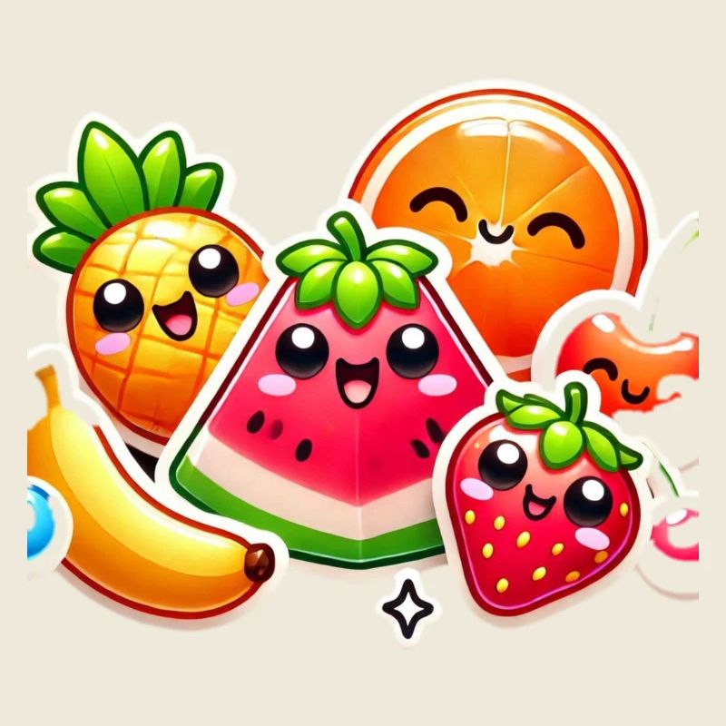 Colorful Fruit Party Style