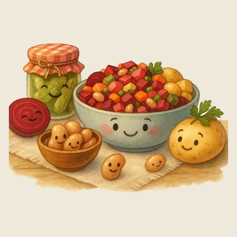 Salade de vinaigrette