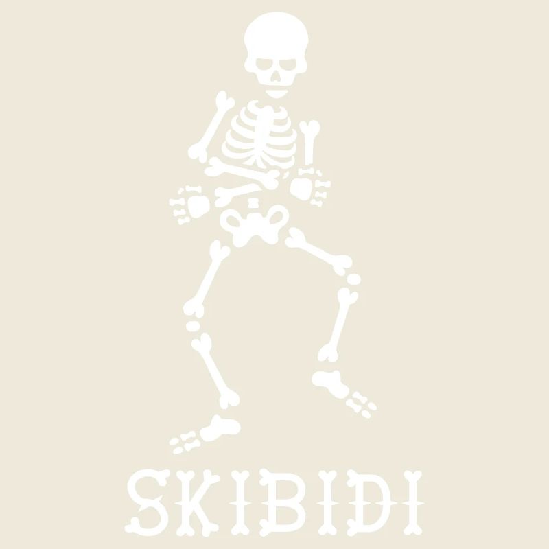 #SkibidiChallenge Skibidi danse un meme squelette
