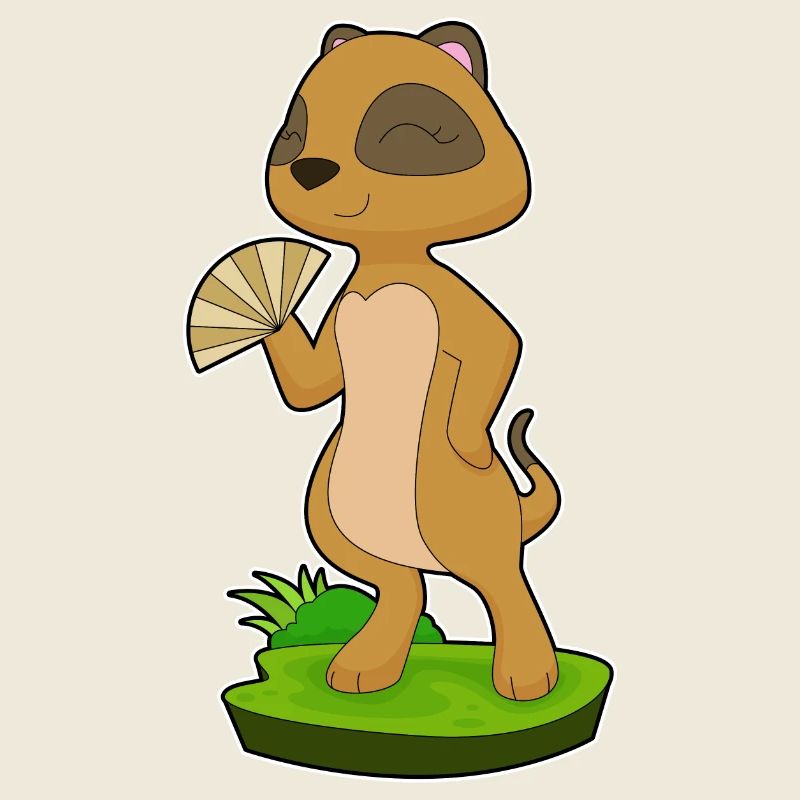 Meerkat Handheld Fan