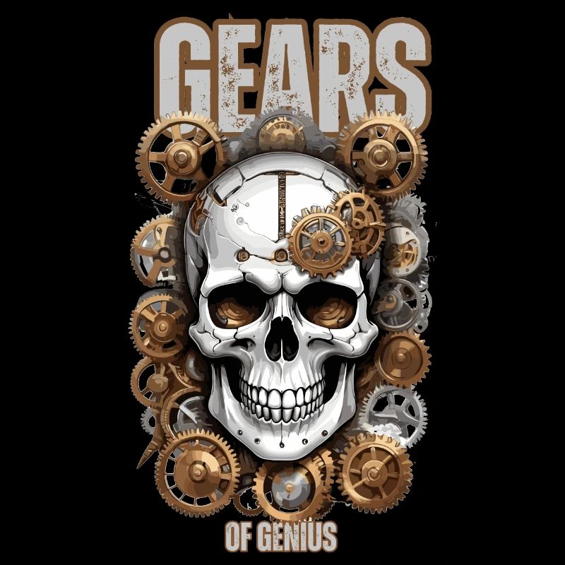 Skull Genius Gears