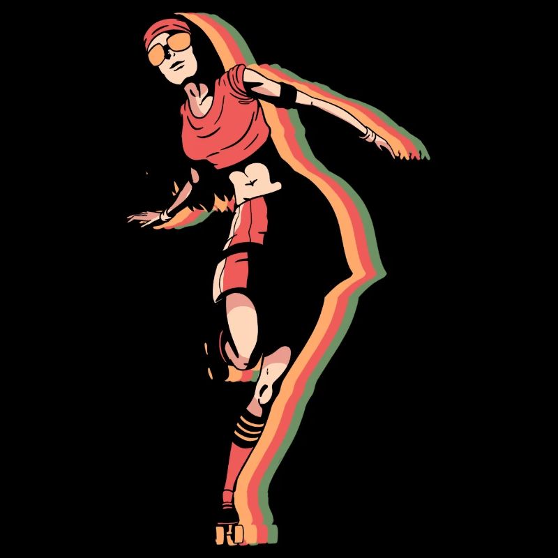 Rollschuhlaufen Rollschuhe Inline-Skates Mädchen