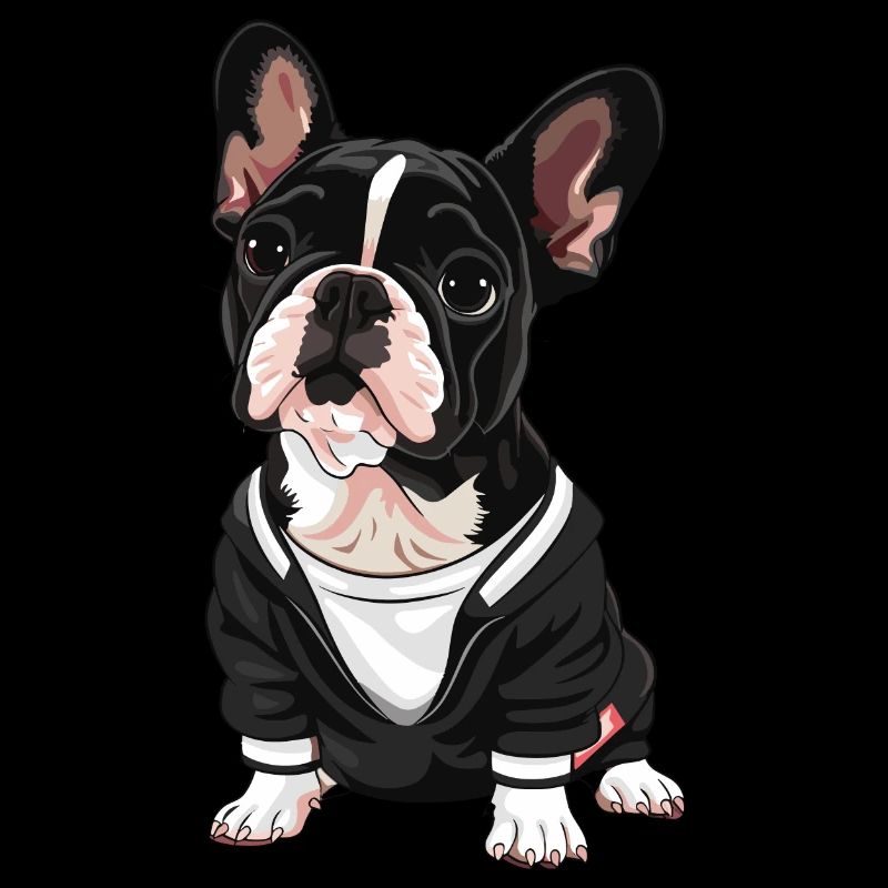 Niedliche Bulldogge Mops Hund