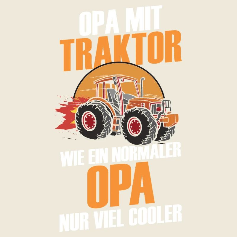 Landwirt Bauernhof Farmer Bauer Opa Großvater Trak