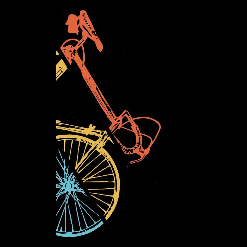 Vélo De Route Cycliste Cyclisme Super Vintage