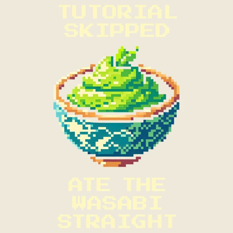 Tutorial übersprungen | Wasabi pur gegessen