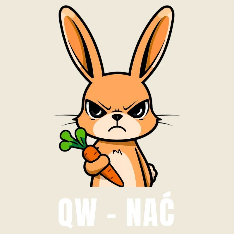 QW NAĆ - Funny Rabbit (jeu de mots)
