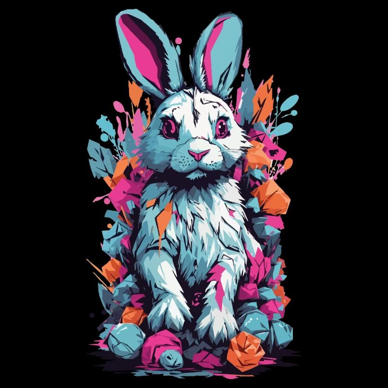 Gothique Kawaii Psycho Goth lapin Pastel Unique