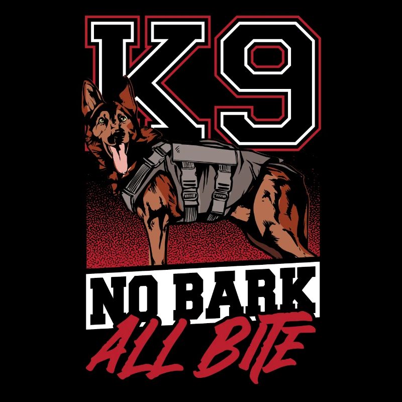 Polizei- und Schäferhund