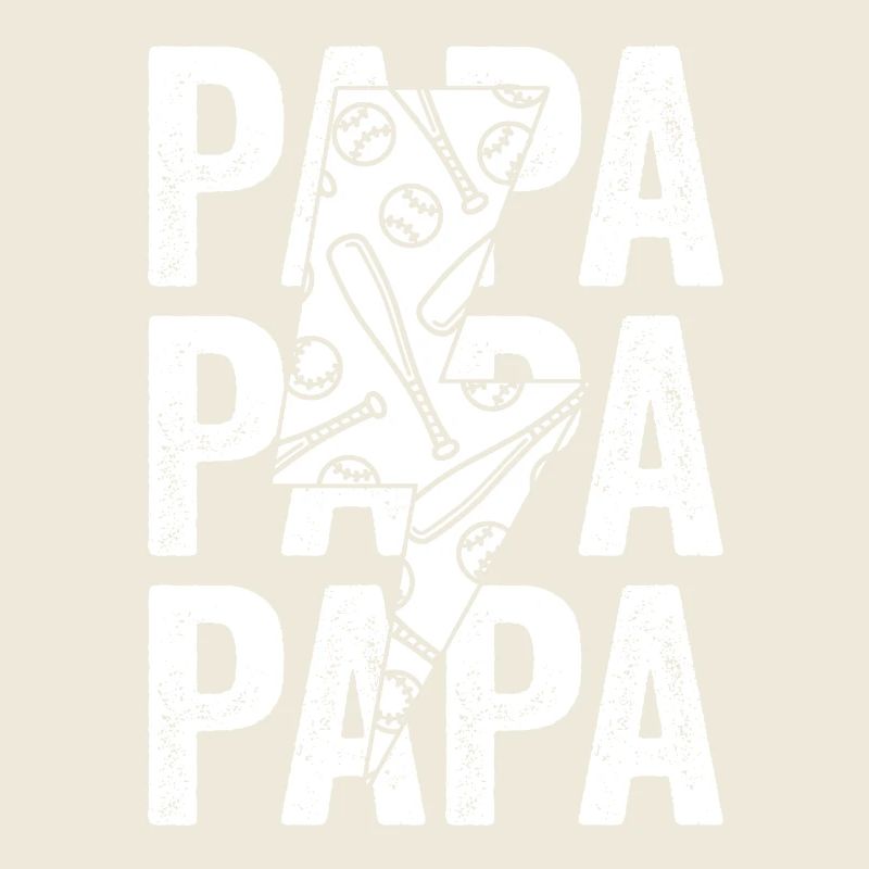 Joueur de baseball Papa Baseball