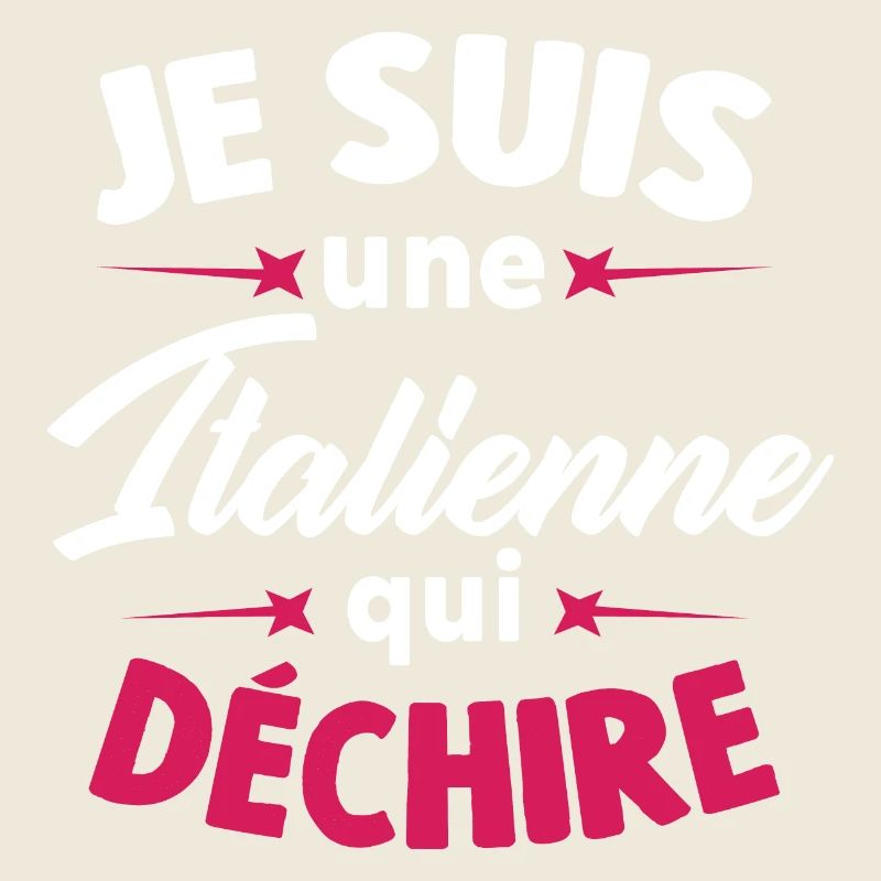 Je suis une Italienne qui déchire
