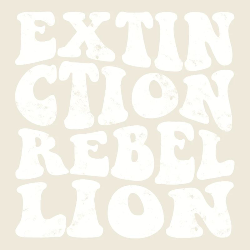 Extinction Rebellion Retro weiss