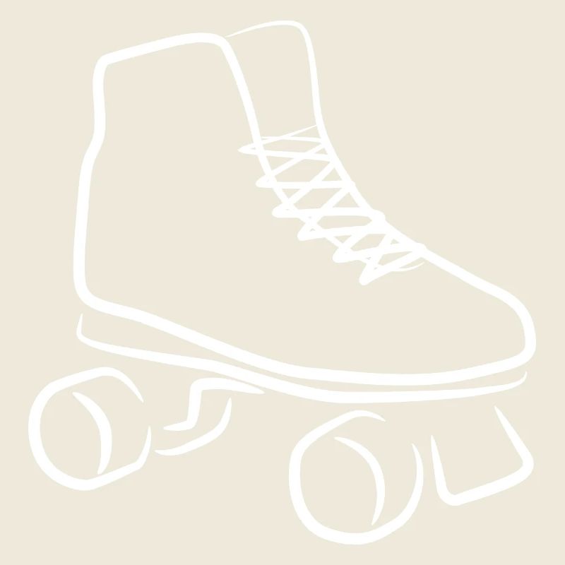 Roller Skates Zeichnung
