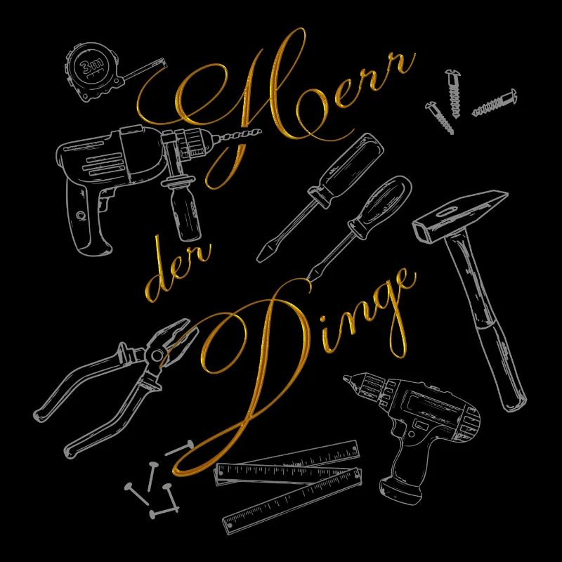 Herr der Dinge Handwerker Hobby Bastler Werkzeug