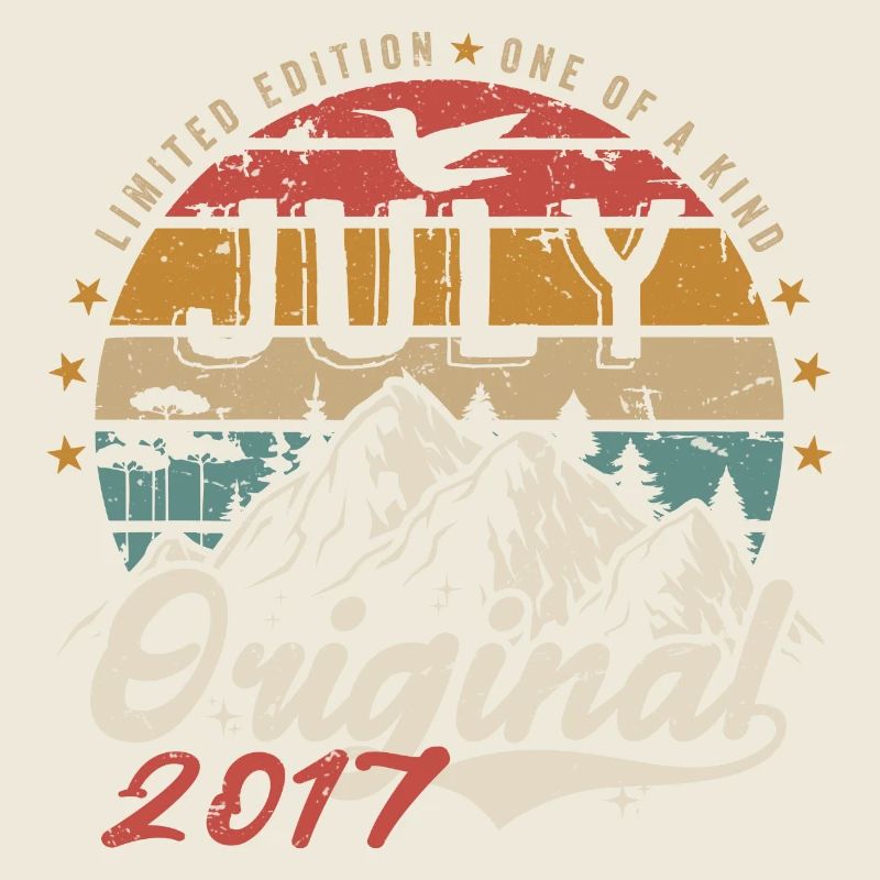Juillet 2017 | Original Anniversaire Juillet 2017
