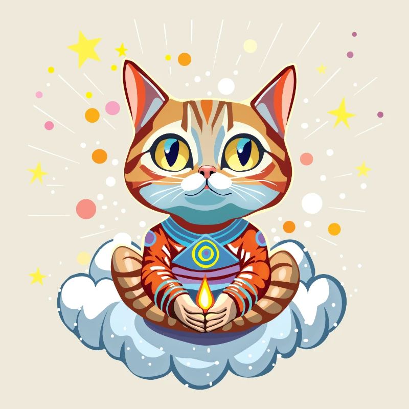 Mysterious Astral Cat